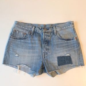 Levis 501 Denim Shorts